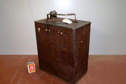 Vintage 2 Gallon Running Board Can for Early Shell Motor Spirit