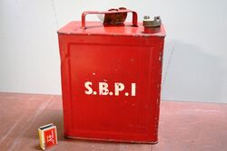 Vintage 2 Gallon Running Board Can for ShellMex and BP Ltd 