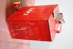 Vintage 2 Gallon Running Board Can for Shell Mex + BP Ltd 