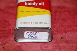 Vintage 4oz Shell Handy Oil Oiler