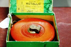 Vintage 66ft RABONEand39S Measuring Tape Model 2501