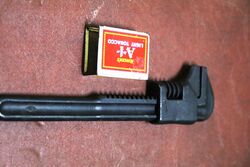 Vintage 9in Herbrand Adjustable Wrench