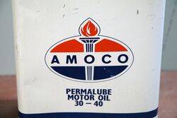 Vintage AMOC Permalube Motor Oil 3040 1gal Tin