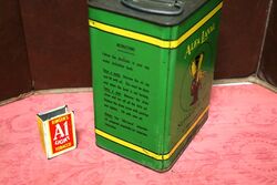 Vintage AlfaLaval Separator Oil 12 gallon Tin