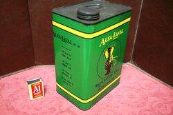Vintage AlfaLaval Separator Oil Pictorial 1gal Tin