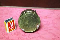 Vintage All Brass Button Pump OilerSprayer