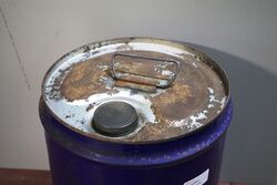 Vintage Ampol GT Multigrade 20litres Oil Drum