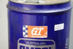 Vintage Ampol GT Multigrade 20litres Oil Drum