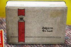 Vintage Ardath De Luxe 100 Cigarettes Tin