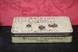 Vintage Ariston Virginia Cigarettes Tin