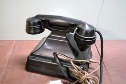 Vintage Art Deco Pyramid Bakelite GPO Telephone 