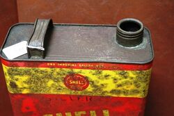 Vintage Aust Single Shell Motor Oil SAE 2030 1 Gallon Tin