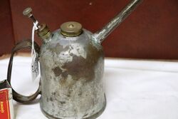 Vintage Aust  Rega 34 pint Button Pump Oiler