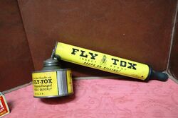 Vintage Australian Made FlyTox Insect Spray Dispenser