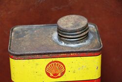 Vintage Australian Shell Drag Free Motor Oil 1qrt Tin