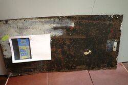 Vintage BP Commercial Guaranteed Enamel Adv Sign 