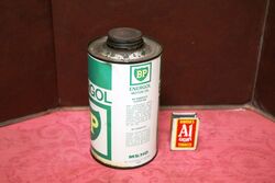 Vintage BP Energol 1 quart Motor Oil Can