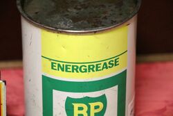 Vintage BP Energrease 1 lb Grease Tin