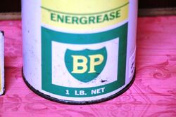 Vintage BP Energrease 1 lb Grease Tin