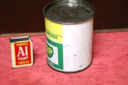Vintage BP Energrease 1 lb Grease Tin