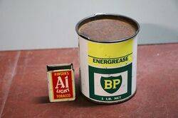 Vintage BP Energrease BP 1lb Grease Tin