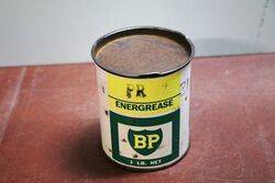 Vintage BP Energrease BP 1lb Grease Tin