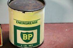Vintage BP Energrease BP 1lb Grease Tin