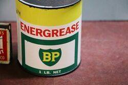 Vintage BP Energrease BP 1lb Grease Tin