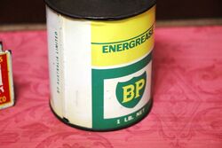 Vintage BP Energrease BP 1lb Grease Tin