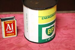 Vintage BP Energrease BP 1lb Grease Tin