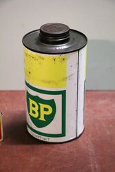 Vintage BP Motor Oil 1 quart Can with contents