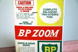 Vintage BP ZOOM 1 gal 2 Stroke Can
