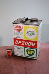 Vintage BP ZOOM 1 gal 2 Stroke Can