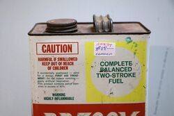 Vintage BP ZOOM One Gallon Tin