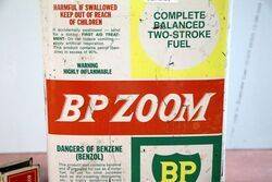 Vintage BP ZOOM One Gallon Tin