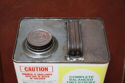 Vintage BP Zoom Two Stroke Fuel 1gal Tin