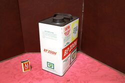 Vintage BP Zoom Two Stroke Fuel 1gal Tin