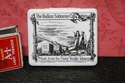 Vintage Balkan Sobranie Pictorial Cigarettes Tin.