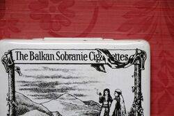 Vintage Balkan Sobranie Pictorial Cigarettes Tin