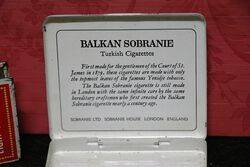 Vintage Balkan Sobranie Pictorial Cigarettes Tin