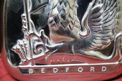 Vintage Bedford Embossed Aluminium Badge