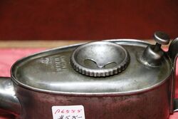 Vintage Boat Shape Button Pump Oiler