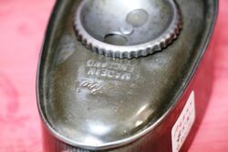 Vintage Boat Shape Button Pump Oiler