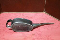 Vintage Boat Shape Button Pump Oiler