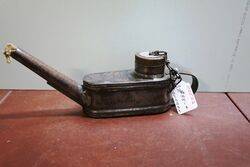 Vintage Boat Shape Hand Oil Lamp