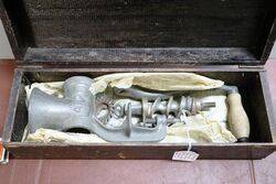 Vintage Boxed Husqvarna Handy Meat Grinder  Mincer 