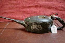 Vintage Braimeand39s One Pint Boat Shape Oiler