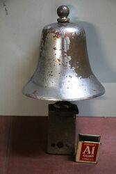 Vintage Brass Fire Truck Electric Bell #
