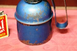 Vintage Brevettato Italy Pump Action Oiler