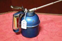 Vintage Brevettato Italy Pump Action Oiler